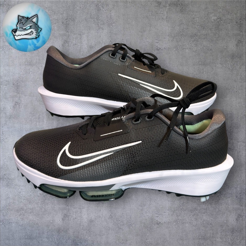 Nike Air Zoom Infinity Tour 2 Golf Shoes Black Men's Size 11.5 Wide FD0218-002 - Picture 2 of 5